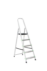 Rebrík ALW 5.stupňový jednostranný s plast. plošinkou