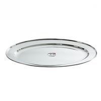 Tácka nerezová oválna