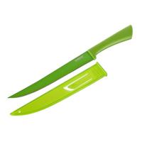 Porciovací nôž s nepriľnavým povrchom 33,5 cm Flaret Verde