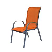 Záhradná stolička oranžová